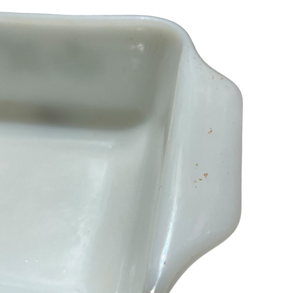 Vintage 60s-70s Anchor Hocking Fire King Meadow Green Loaf Pan 1 QT, Rectangular - Picture 5 of 6